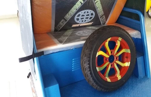 roof design cng rickshaw gas food cart tuk tuk for sale