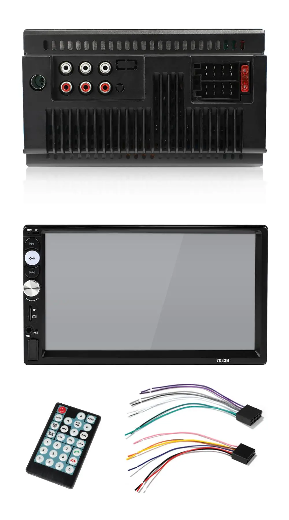 Бесплатная доставка, умная Автомобильная магнитола с сенсорным экраном 7 дюймов, новый автомобильный аудиоплеер MP5, руководство пользователя