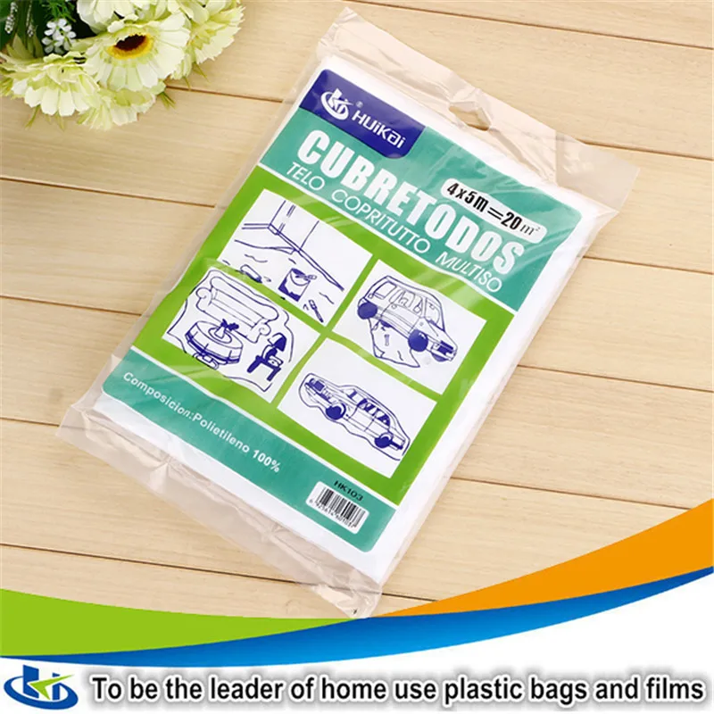 LDPE plastic scrap folding plastic sheet paint protection film for wall import from china