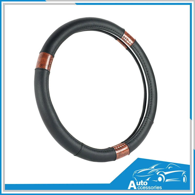 С подогревом 12 В из натуральной кожи Экологичный крышка рулевого колеса