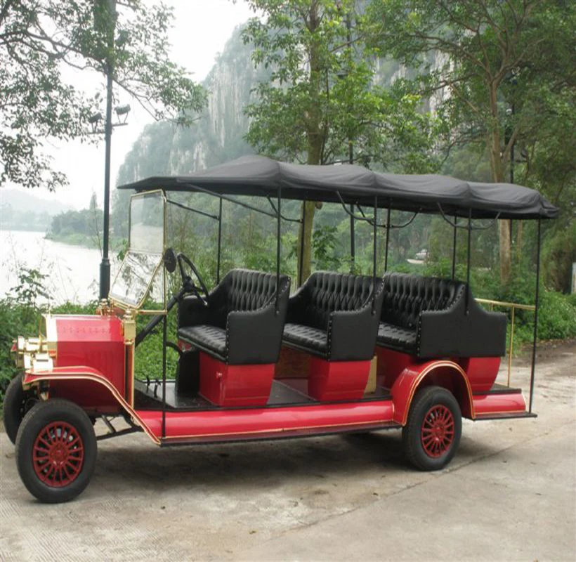 Роскошный Электрический туристический автомобиль на 11 мест с мягким сиденьем