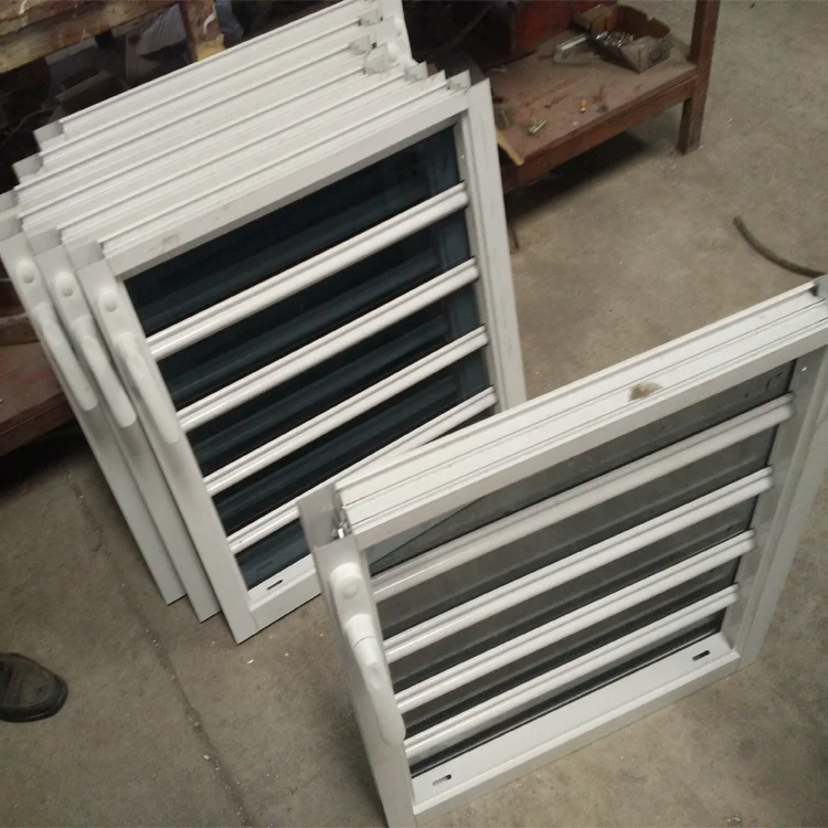 Modern home design, safety blinds, aluminum glass windows