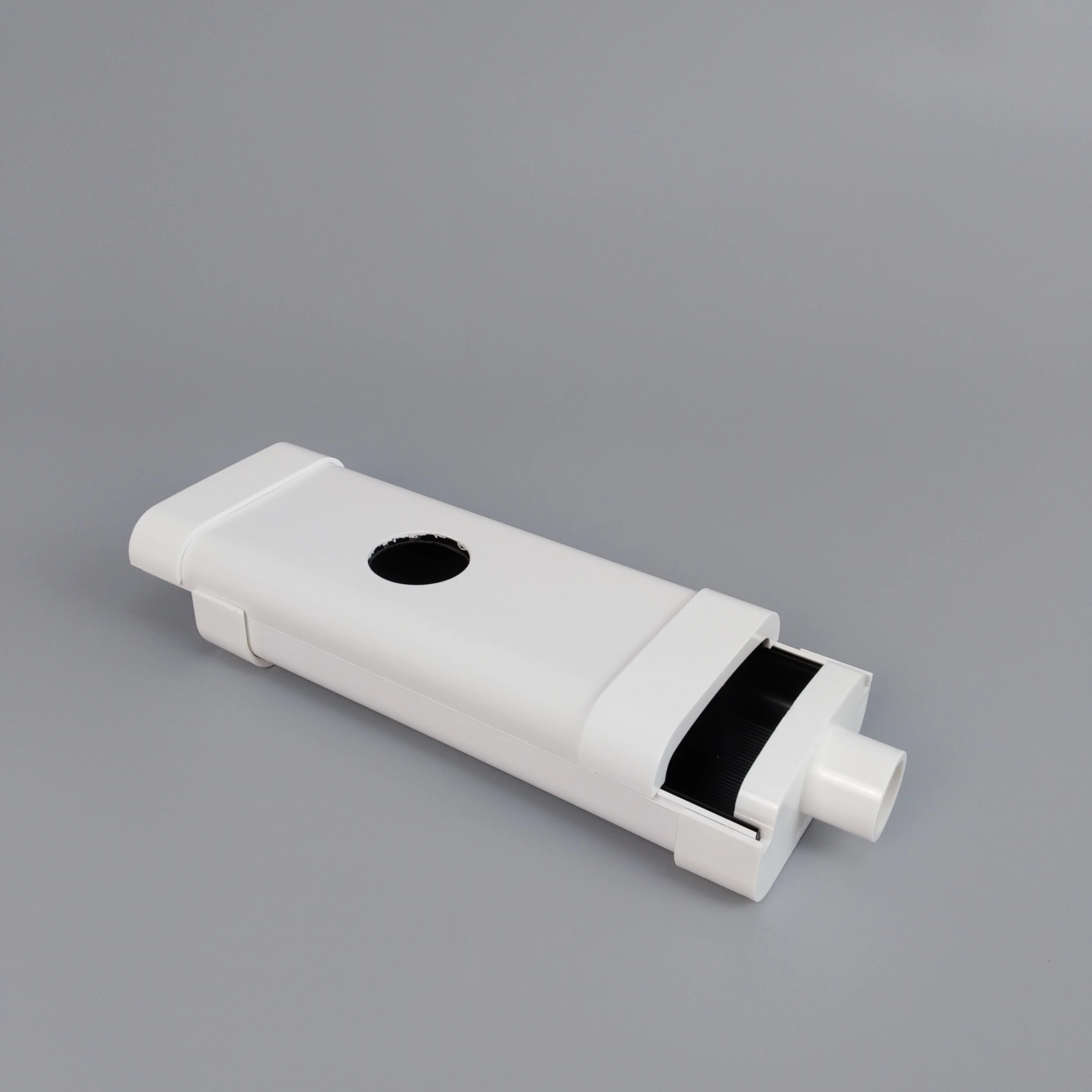 
100*50mm Inner Black Outer White Channel Greenhouse Hydroponic Nft Gully Pvc Tube 