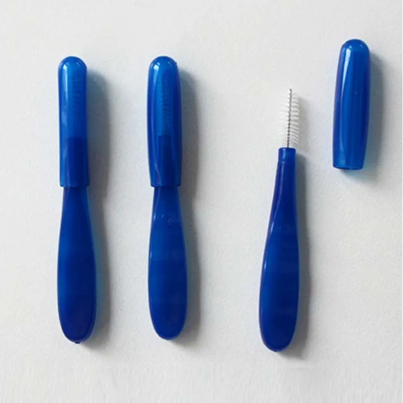 Flat Handle Interdental Toothbrush