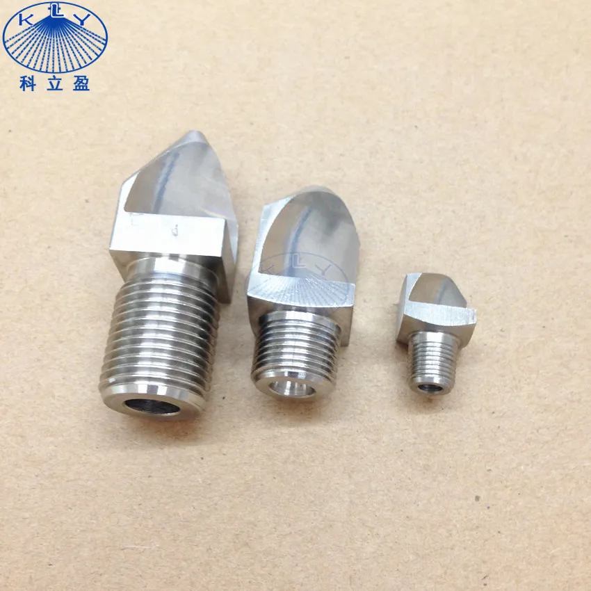 Narrow Angle, high impact flat fan nozzle