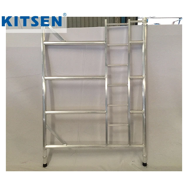 Flexible Portable Telescopic Construction Types Metal Mobile Scaffolding Aluminum Tower Scaffold