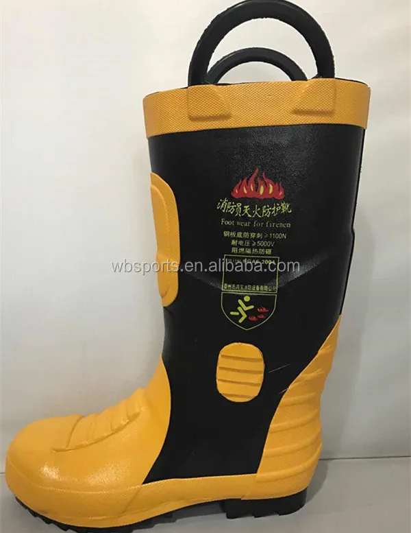 Защитные дешевые резиновые сапоги огнестойкая обувь