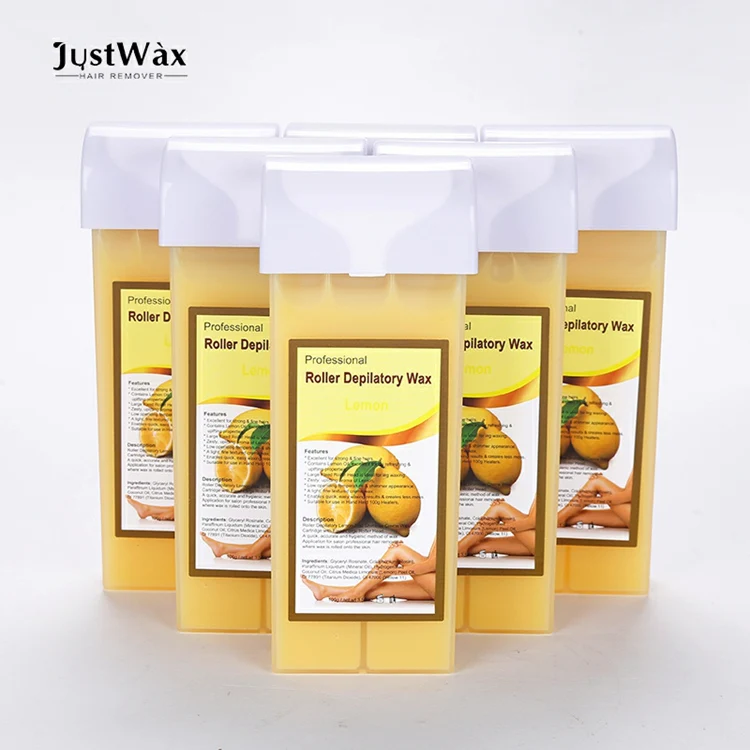 100g Wax Roll Depilatory Cartridge Soft Wax Refill for Hair Removal Wax Strip No Pain