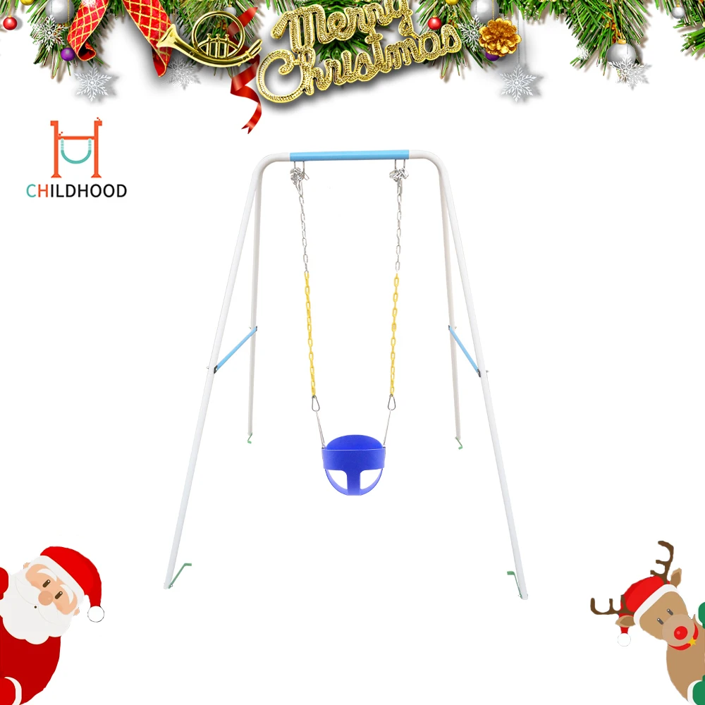 
Outdoor Indian Basket Children Aluminium Shelf Bucket Swing Seat 