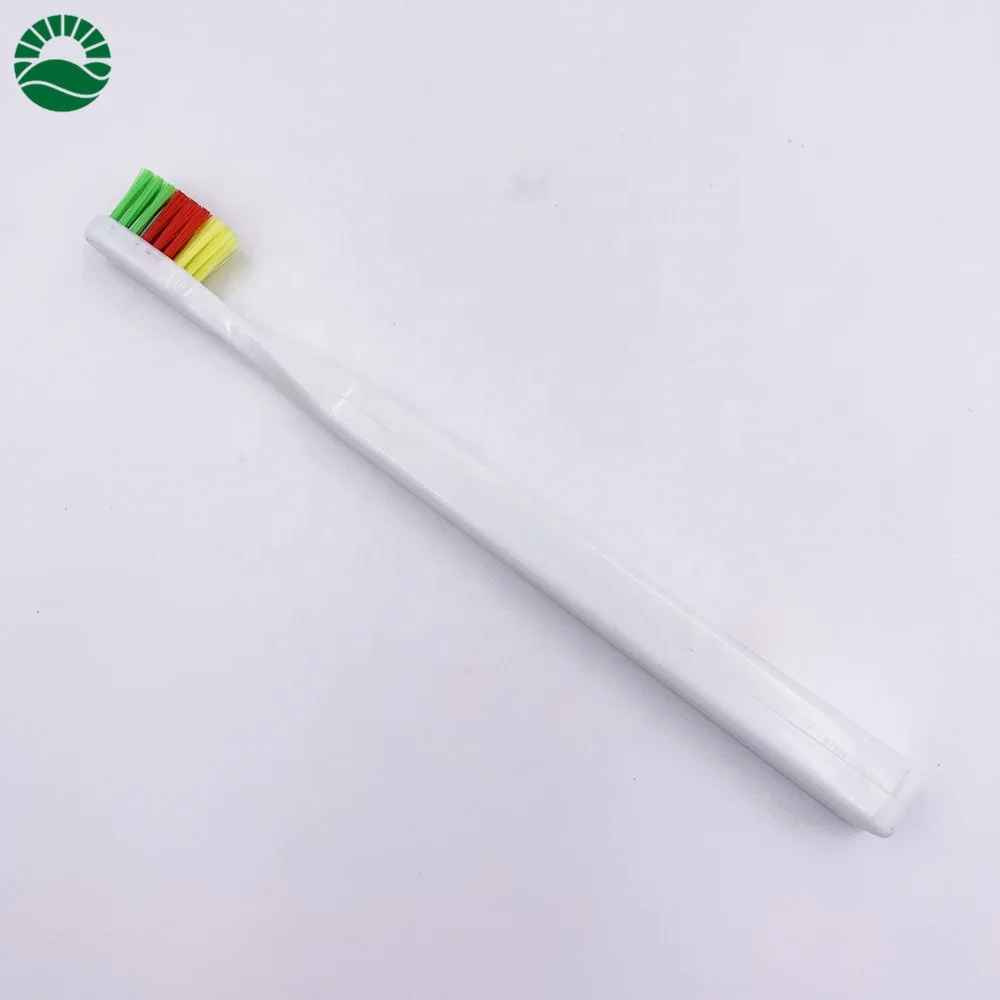 
Swiss colorful adult toothbrush soft bristles flag tooth brush 