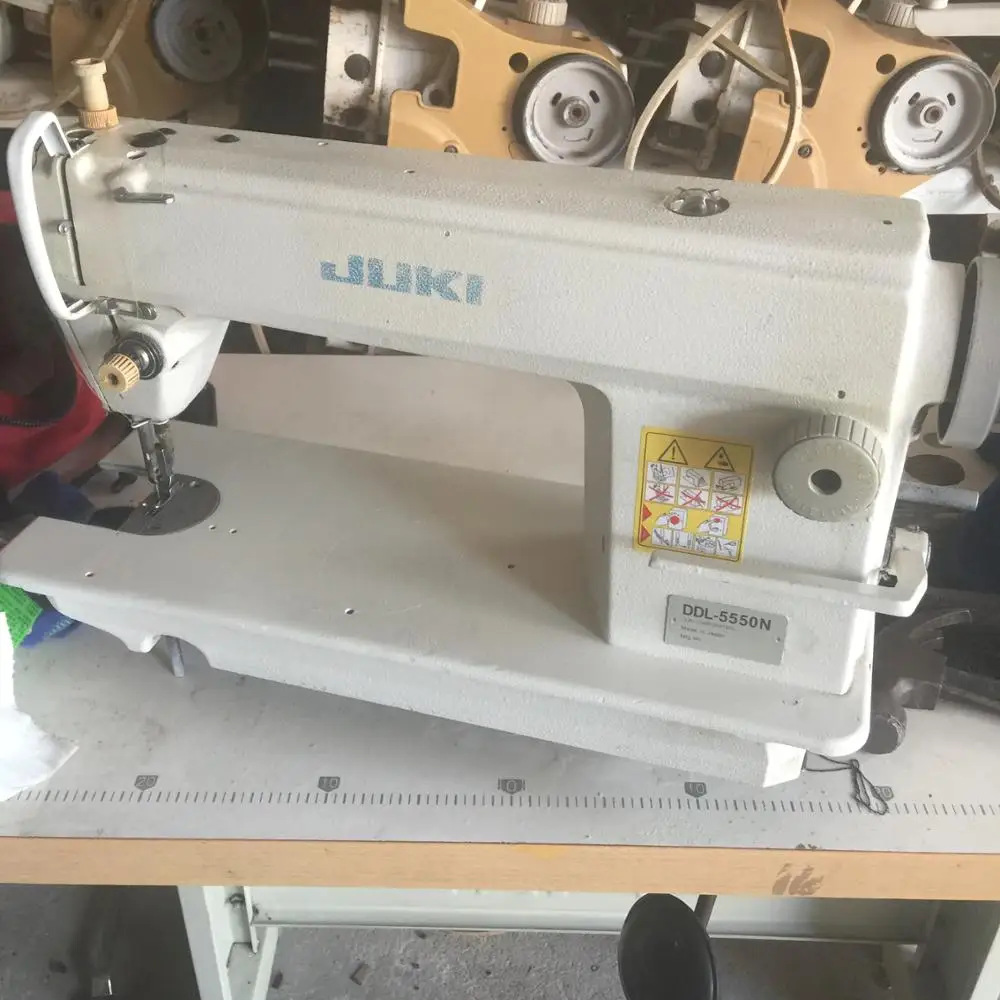 Used Juk i 5550N lockstitch industrial sewing machine with good working quality