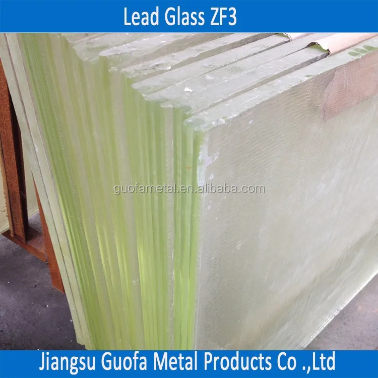 MRI CT CBCT DR PECT X Ray High Lead Equivalent Thick Lead Glass