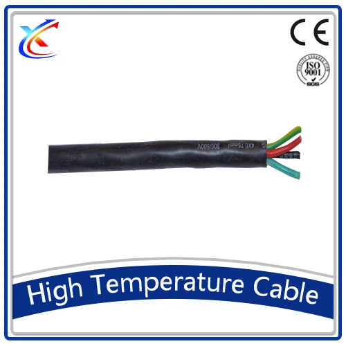 Оболочкой из силиконовой резины высокой температуры automitive кабель