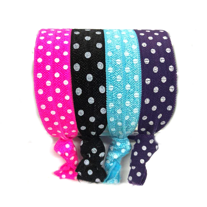 Accessories Hair Band Cords 1.5mm Bracelet Hair Ties Polka Dot Elastic Cords Ribbon