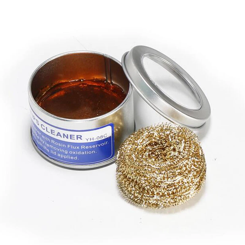 Soldering Iron Tip Cleaning Wire Nozzle Cleaner Sponge
