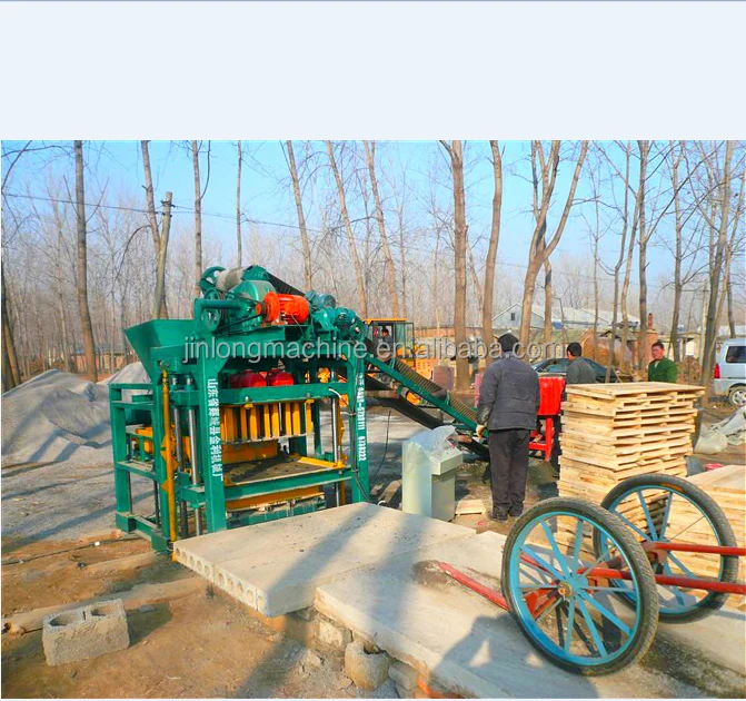 qtj4-30 semi automatic block making machine