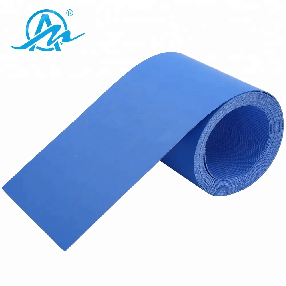 AIMAI Customized Blue PU Food Product Conveyor/Food Industrial Belt
