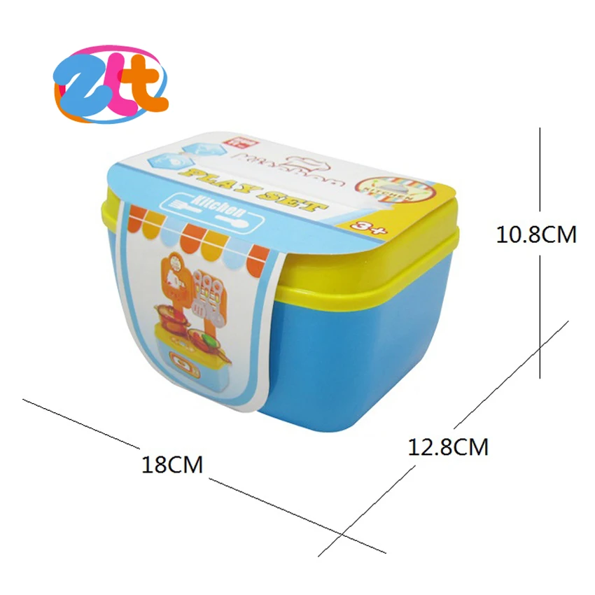 Kids happy meal play set kitchen cooking mini gas stove toys