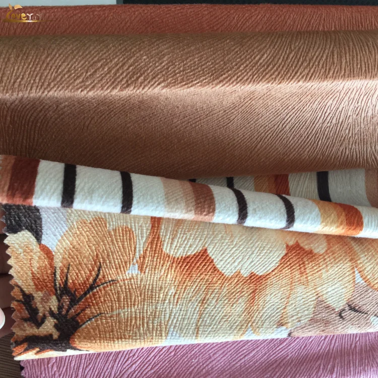 Обивка с цветочным принтом 100% полиэфирная ткань цветной