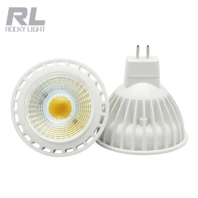 super bright led spotlight 6500K 45 degree 4w 12V GU10/ MR16 cob spot lamp