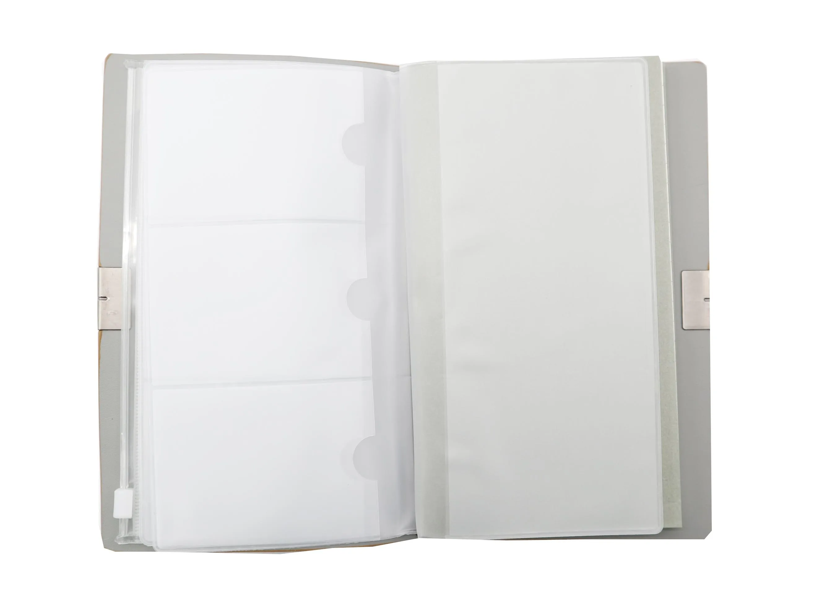 Custom print personal travelers paper notebook with elastic