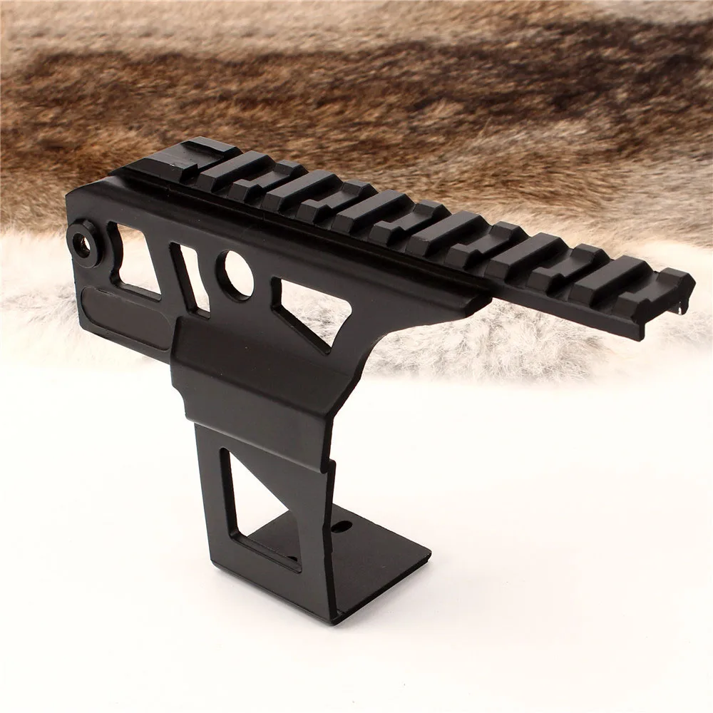 AK Ris Rail Top Mount Tactical Saiga Beta Spetznaz Model AEG Sight Scope Mount Green Laser Mount