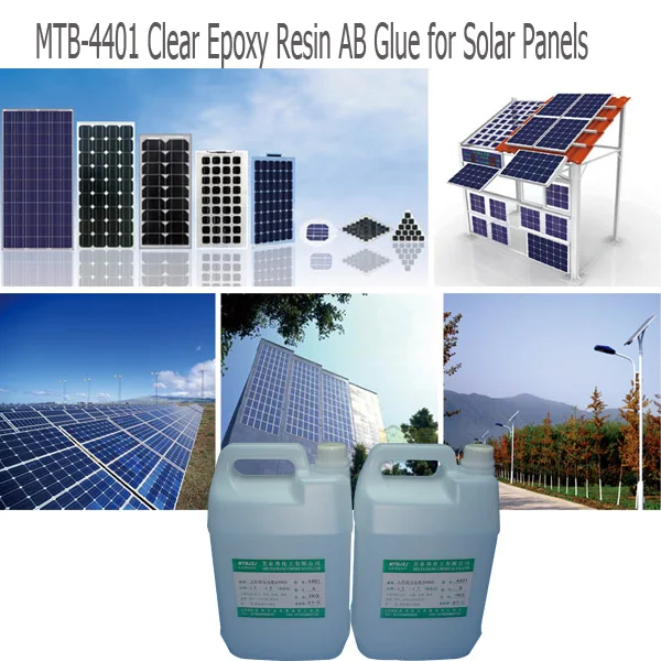 ясно эпоксидная смола ab клея для заливки и покрытия для солнечных батарей