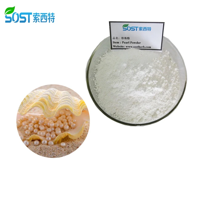 
Xi`an SOST OEM Service Ultra-Fine Grade A Pure Japan Pearl Powder 