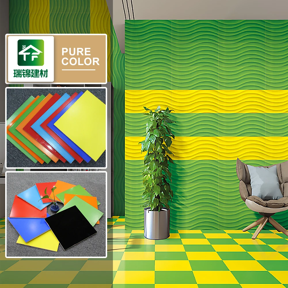 Tiles 60x60 Square Format Matt Yellow Children Room Tile Unpolished Lemon Colored Big Kids For Sale