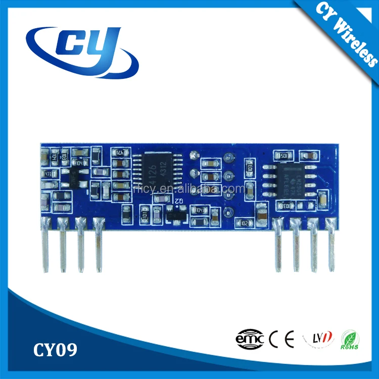 CY09+CYTD1 315/433 Transmitter and Receiver RF TX/RX rf receiver module 433.42