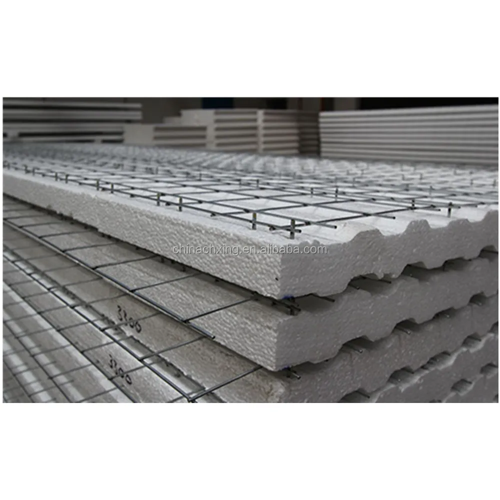 building construction material wave shape 3d eps wire mesh panel with factory price