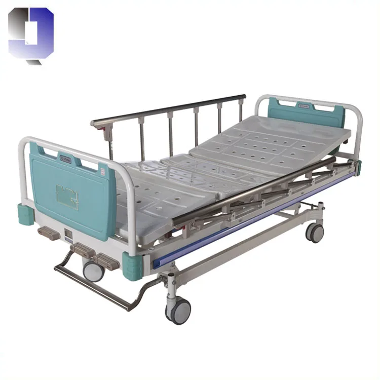 JQ-FC-1 green color electric three function nursing bed with quality motor