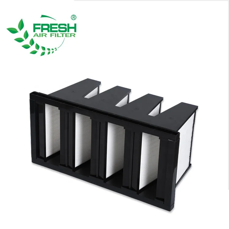 F6 F7 F8 F9 H10 H11 H12 H13 H14 Lower Pressure Drop Relative To Hpq-Serie Hepa Compact Filters For Hvac.