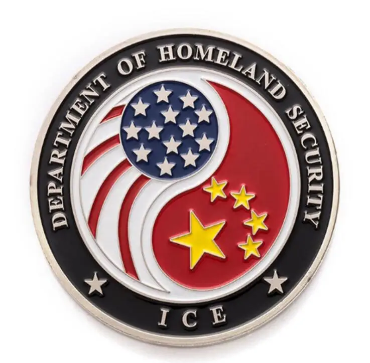 high quality factory direct cheap price custom blank armor of god challenge coin