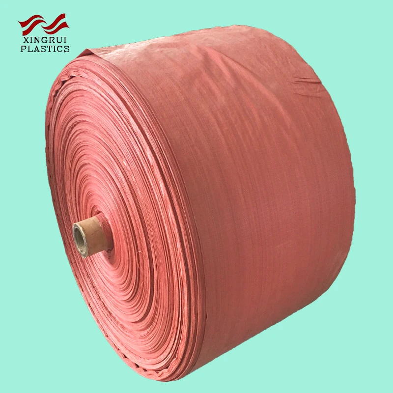 Polypropylene woven bag/sack rolls, tubular pp woven bag roll