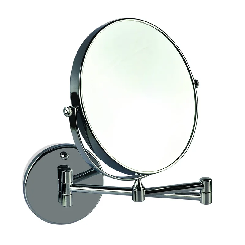 Extendable Arm Two Way Nail Free Swivel Bathroom Magnifying Mirror For Shower