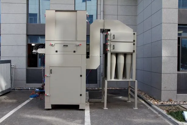 
COLO-S-Multi Cyclone Powder Coating Spray Booth For Electrostatic Powder Coating 