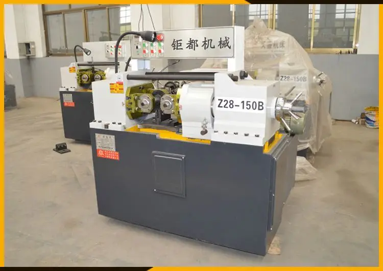 hydraulic steel rod thread rolling machinery cnc threading roll machining threaded rolled machine