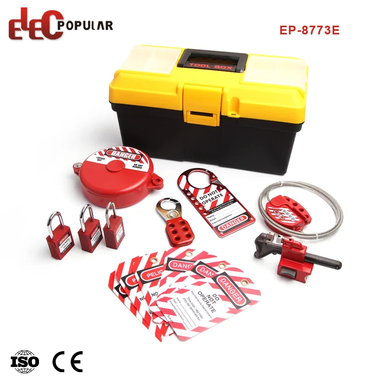 Industrial Personal Safety Breaker Lockout Tool Bag Kit