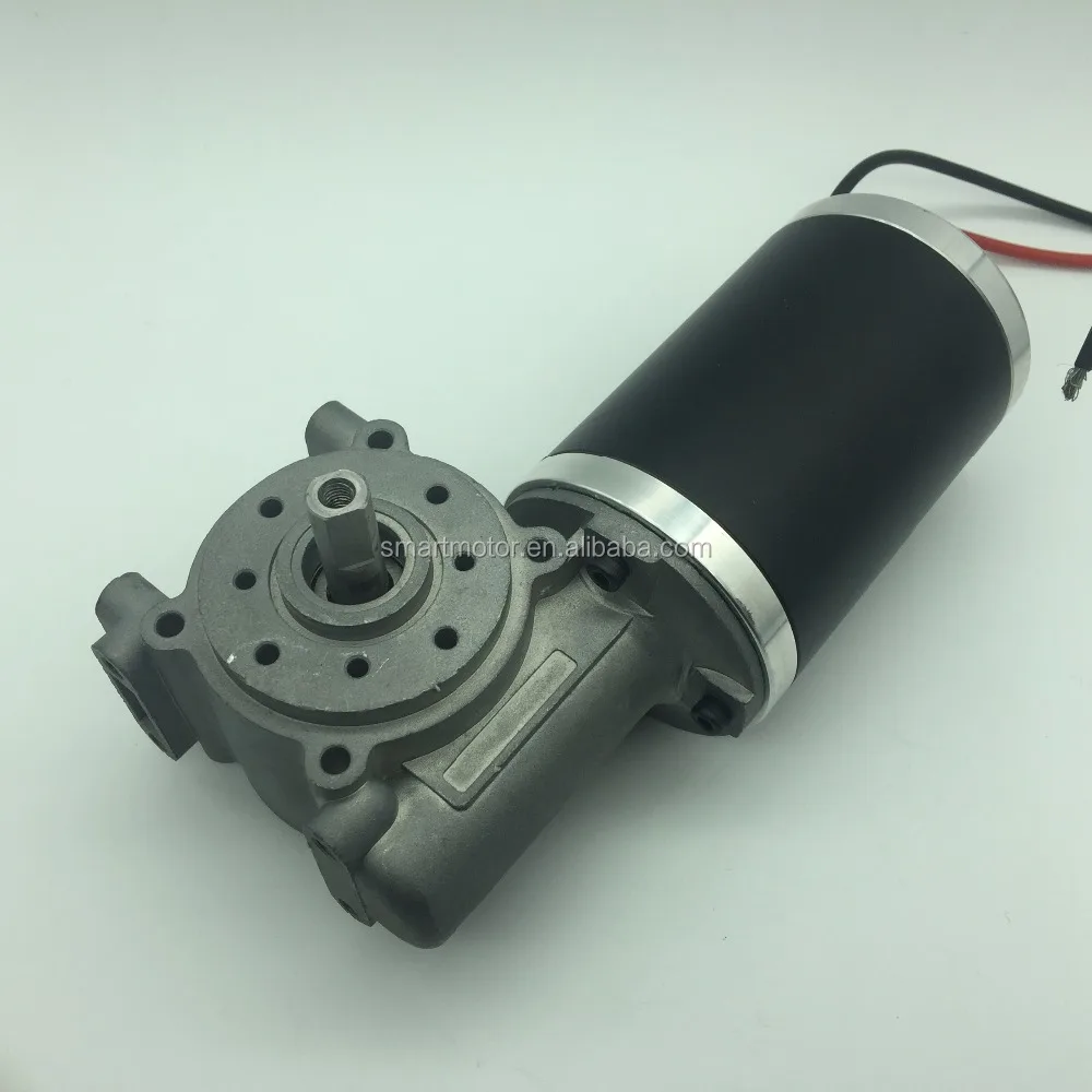 63 мм автоматический двигатель постоянного тока для открывания ворот с или без червячной передачи