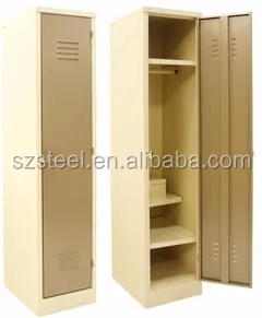 Swimming Pool Steel Storage Cabinet Swing Door Metal Locker With Keys