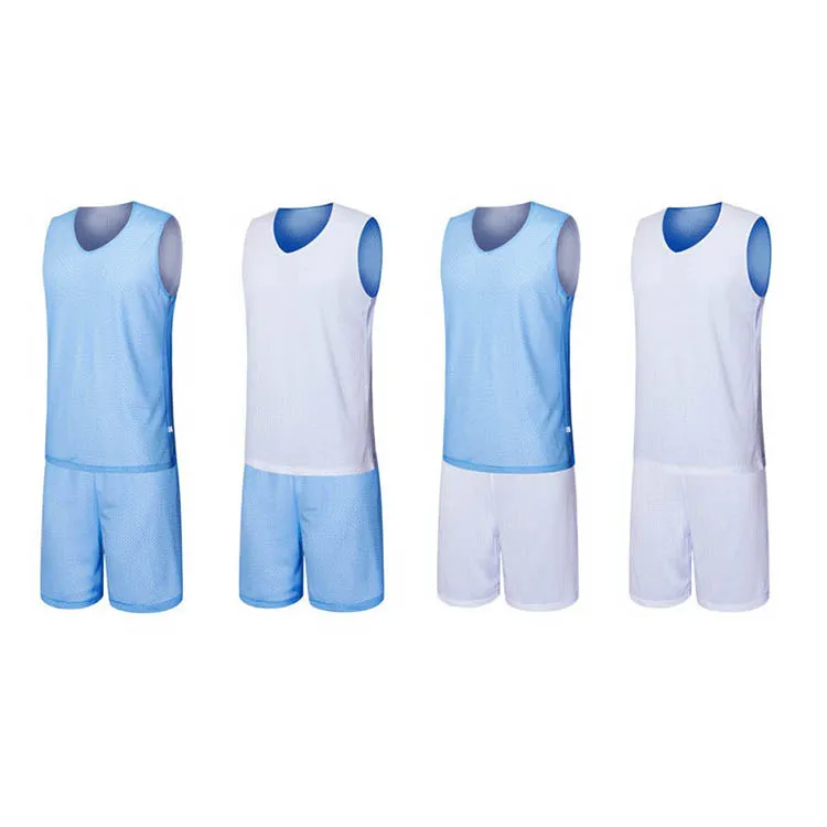 Wholesale Youth Sublimation Cheap Custom Basketball Jersey Reversible Basketball Uniform Set