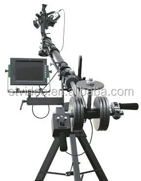 Jimmy Jib Camera Crane with 360 degree Remote Control Head