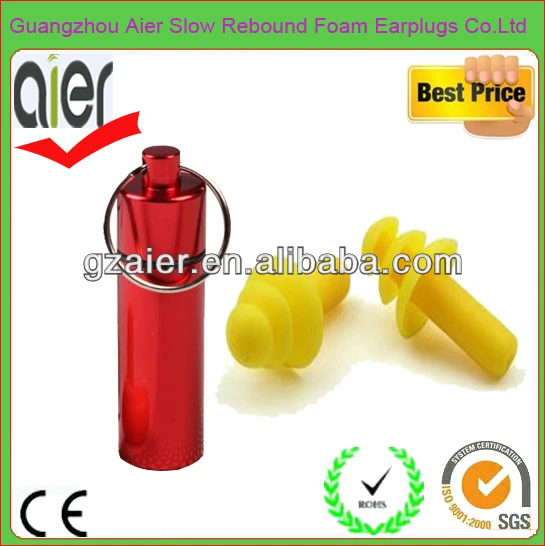 
Hot sale ultra soft swimming earplugs with high quality 