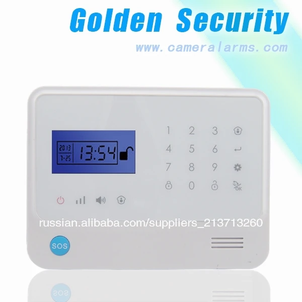 Патент новый ЖК-тачпад домой GSM охранная сигнализация и система беспроводной домашней сигнализации