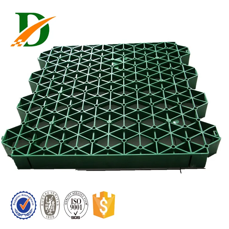 Plastic grass lawn grid grass grid