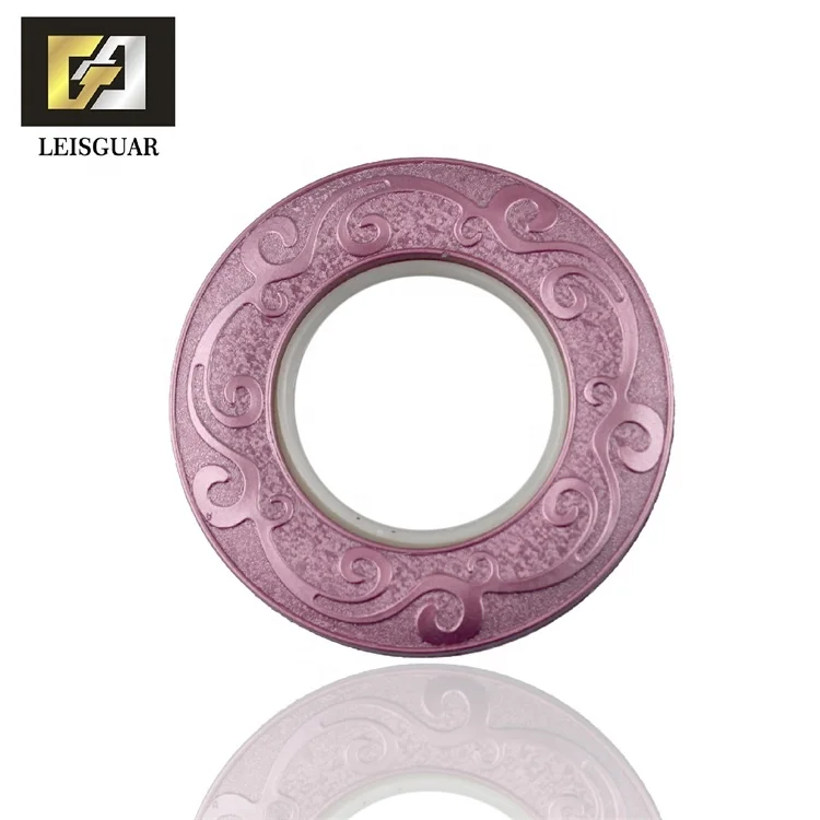 lucky bless Accessories Curtain ABS Plastic Curtain Eyelet curtain accessories parts high quality plastic rings