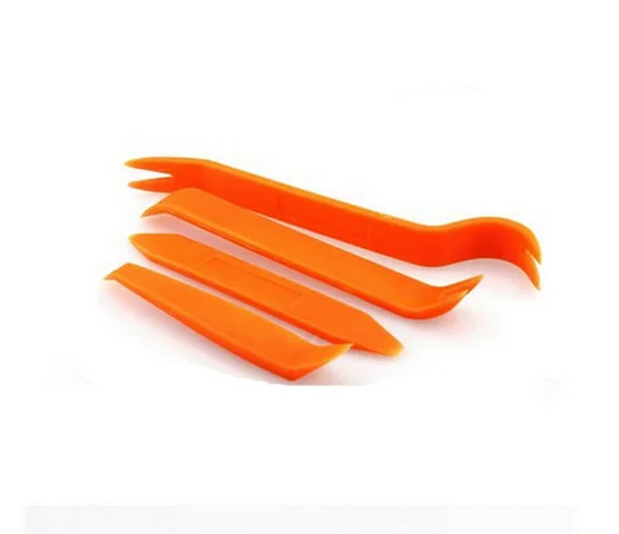 
4pcs/set Universal Auto Car Radio Panel Door Clip Repair Tool, Portable Panel Trim Dash Audio Removal Installer Pry Tool 
