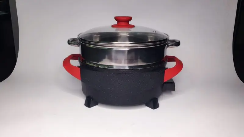 
Home and Restaurant stainless steel cookware cooking Electric Soup & Stock Pots 