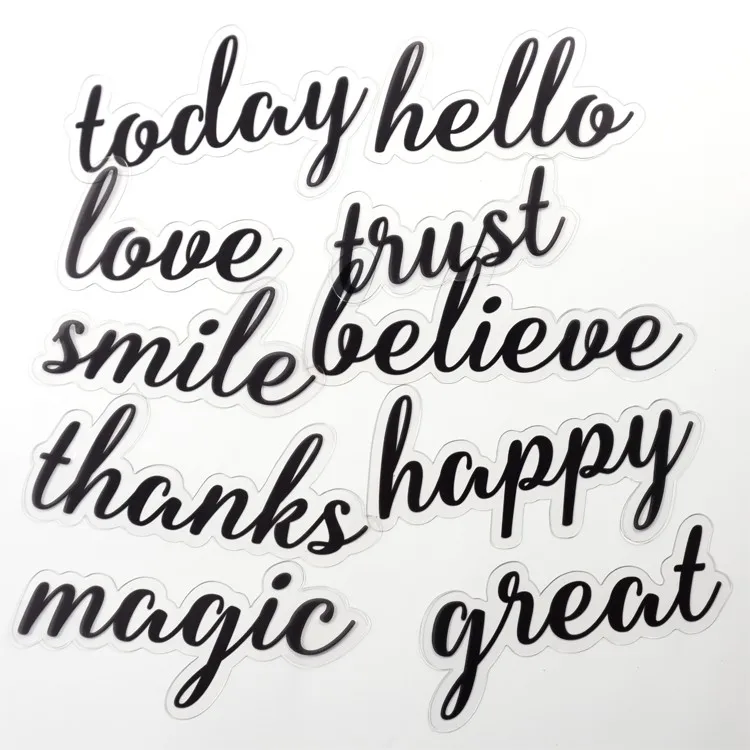 Ephemera set printed cardstock Die-cut felt die cut cardboard shapes